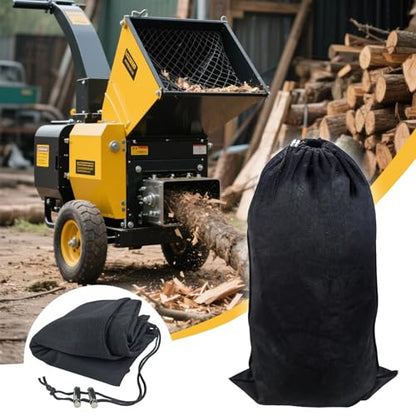Wood Chipper Bag Collection for Craftsman Electric Shredder Mulcher, Universal 24x60 Leaf Mulcher Collection Bag Fits Most Brand (1-PACK 20 * 60) - size: 1-PACK 20*60