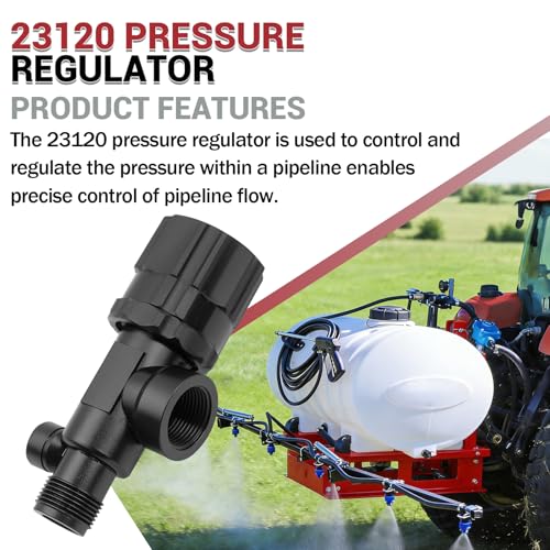 23120 Pressure Regulator, Polypropylene Pressure Relief Valve