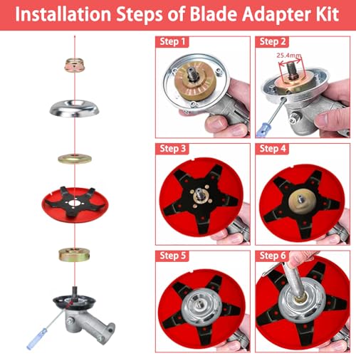 Weeding Disc, Dual-use Weeder Plate Lawn Mower Trimmer, Weeding Disk - size: 6 inch
