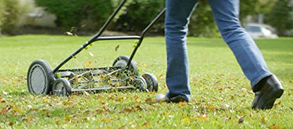 Earthwise 2001-20EW 20-Inch 5-Blade Push Reel Lawn Mower, Grey - size: 20", 5-blade