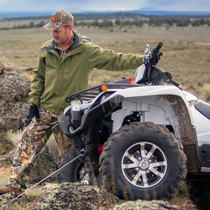 WARN VRX 25-S Powersport Winch for ATV & UTV with 2,500 lb Pulling Capacity - size: 2,500 lbs., style: Synthetic Rope
