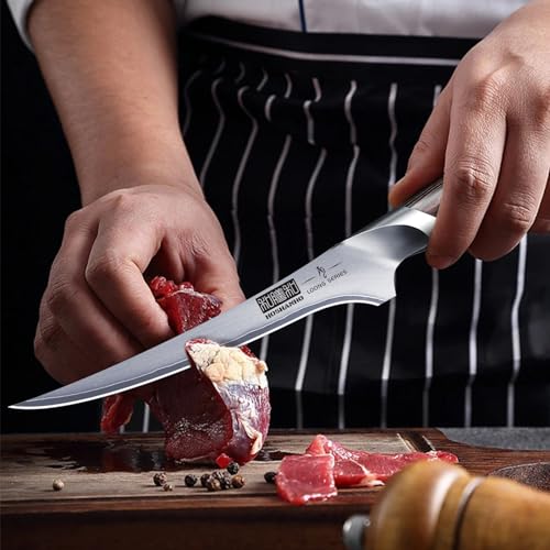 HOSHANHO Fillet Knife 7 Inch, Super Sharp Japanese Fish Boning Knife - size: 7"