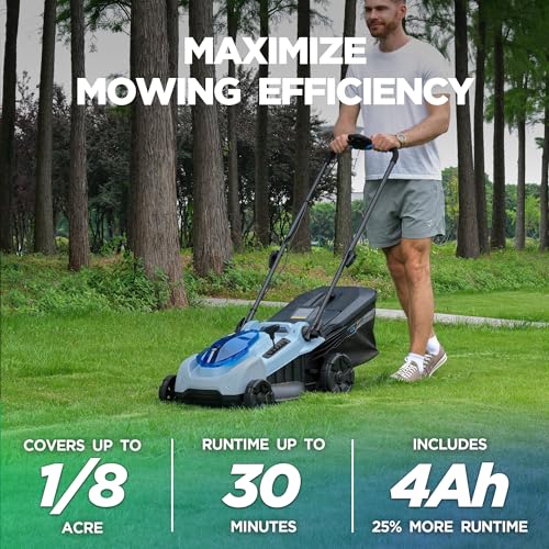 18-Inch 40V Max Brushless Cordless Push Lawn Mower