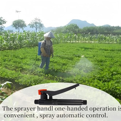 3 Pcs Pump Action Pressure Sprayer Handle, Backpack Sprayer Parts Garden Sprayer Handle Trigger Gun Sprayer Handle Replacement