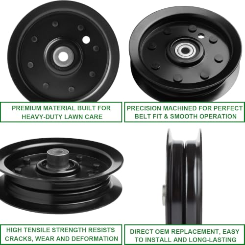 Idler Pulley 07350100 07300006 07300039 07300111 Fits Ariens Edge 34“ 42” 52“ Zoom 1634 1540 Gravely ZTX42 ZTXL42 Mower - color: 07350100 07300039