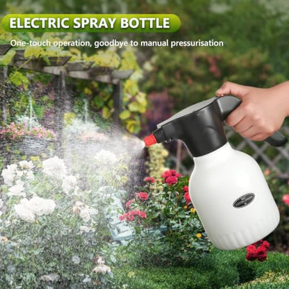 Electric Plant Spray Bottle 0.5 Gallon / 2L White