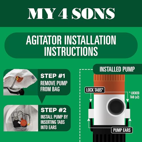M4 Battery Powered Backpack Sprayer with Built-in Agitator - size: M4 + Agitator