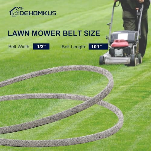 429636 Deck Belt 1/2"x 101" for 42" Craftsman Husqvarna - size: 1/2" x 101"