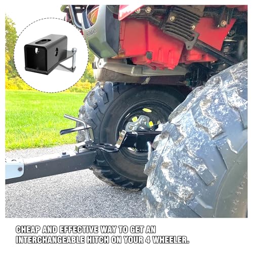 Heavy Duty 2 Inch ATV Hitch Receiver for Honda Rancher Rubicon Foreman