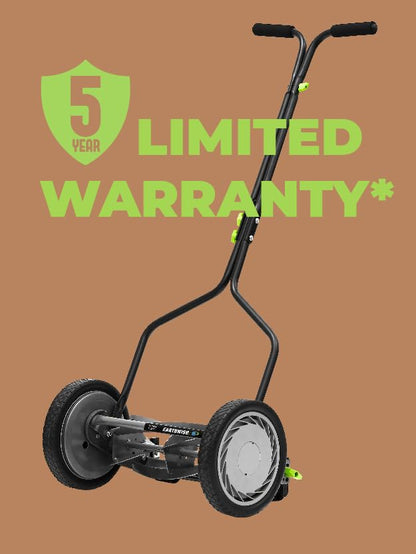 Earthwise 1314-14EW 14" 5-Blade Economy Reel Mower - size: 14", 5-blade