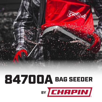 Chapin 84700A 25-Pound Professional Handheld Bag Seed spreader with Waterproof Bag, Enclosed Gears, Rear Baffle, Adjustable Shoulder Strap and Multiple Spread Options, Red - size: 1-Pack