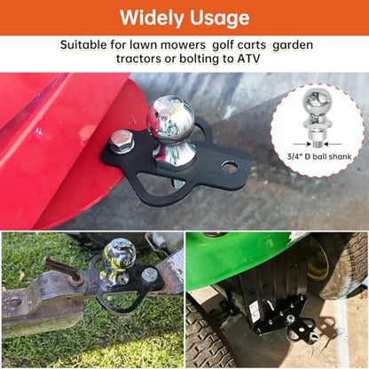 3-Way Trailer Hitch Adapter with Bolt