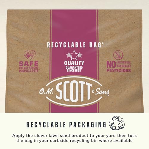 O.M. Scott & Sons Strawberry Clover Seed, 2 lbs. - color: Stawberry Clover, size: 1 Pack