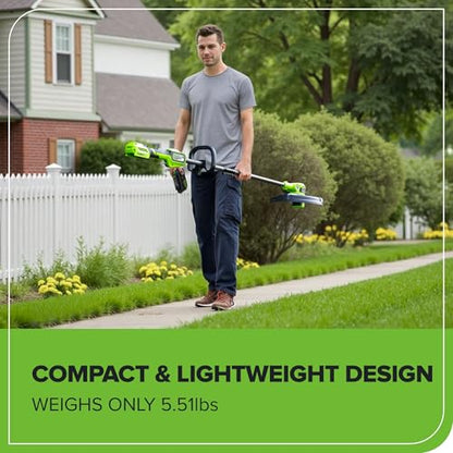 Greenworks 24V 13 in String Trimmer, 20 Blades, Tool Only - size: 13" Cordless Deluxe (Tool Only)