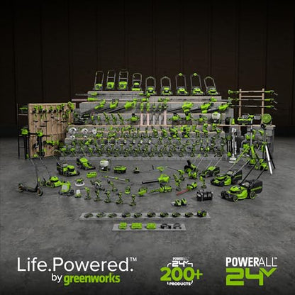 Greenworks 24V 12 in String Trimmer & 320 CFM Blower Combo, 2.0 Ah Battery - style: Gen 2 Combo (12" + 320 CFM)