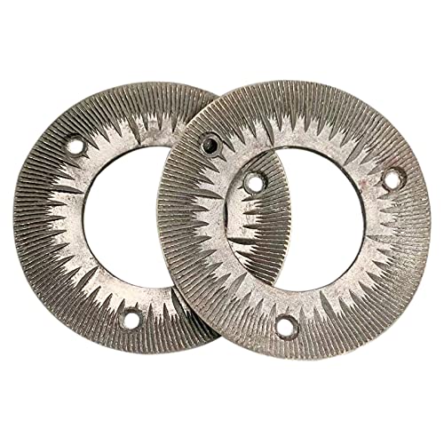 2PCS Grinding Sheets for 3000W 110V Electric Grain Mil