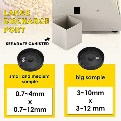 CGOLDENWALL Automatic Counter Machine Microcomputer Counting Instrument for Rice Soybean Corn Wheat Grain Particles 110V