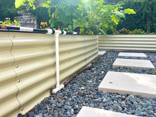 Garden Grid Manifold | Link Multiple Garden Grids | 12" Tall, Double Style - size: 12" Tall, style: Double