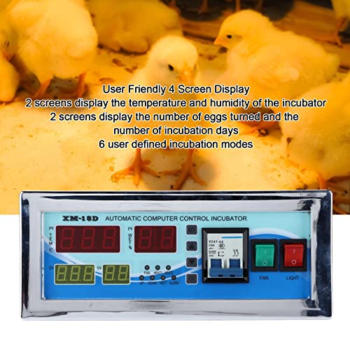 110V Egg Incubator Controller XM18D Digital Temperature Humidity Controller