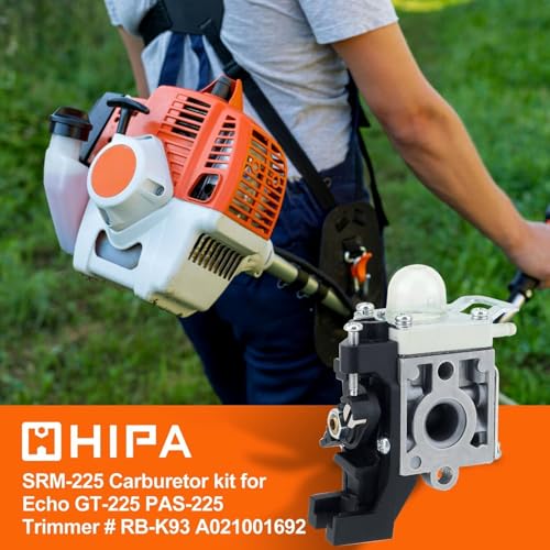 Hipa SRM 225 Carburetor Kit for Echo SRM225 PAS225 Trimmer Weedeater