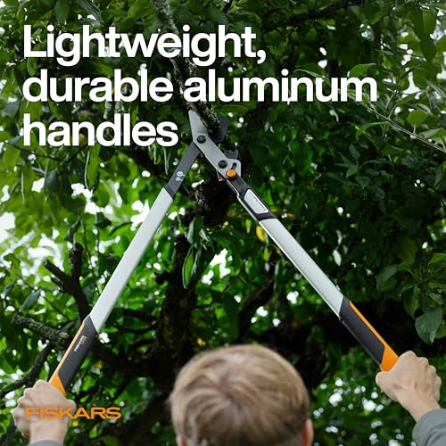 Fiskars 32" DualAction 2-in-1 Loppers, 2" Cut Capacity, Dual Cutting Modes - style: 32" 2-in-1 Bypass