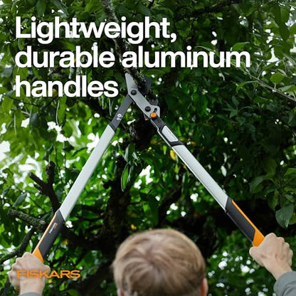 Fiskars 32" DualAction 2-in-1 Loppers, 2" Cut Capacity, Dual Cutting Modes - style: 32" 2-in-1 Bypass