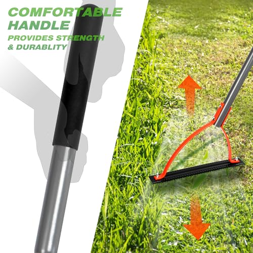 Walensee 41in Double-Edged Scythe, Weed Cutter for Cutting Weeds & Grass - size: 41"