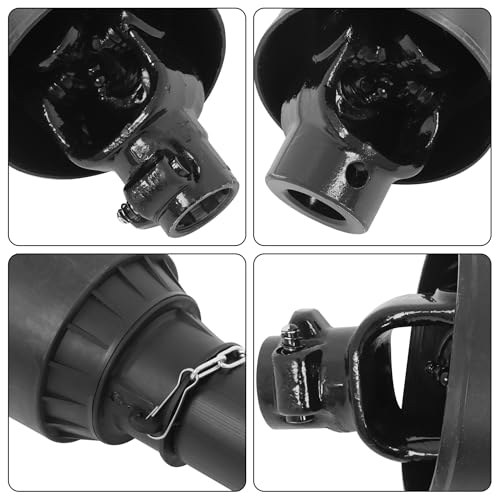 PTO Shaft 30"-39" Series 4 6-Spline Round End Heavy-Duty