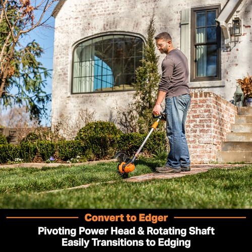 LawnMaster CLGT2412S 24V 12" Cordless String Trimmer 2.0AH Battery & Charger Included - style: Cordless