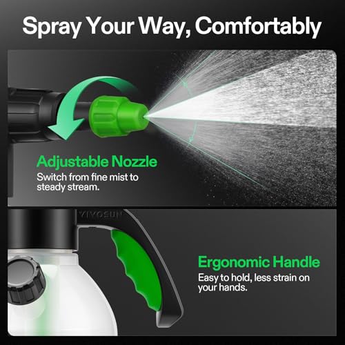 VIVOSUN 50oz Pump Sprayer, Portable Water Spray Bottle - size: 50oz