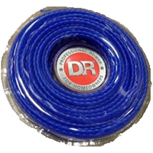 Dr Walk Behind 2 Wheel Trimmer Mower 175 Mil Braided Blue Line Cord Twine 196601