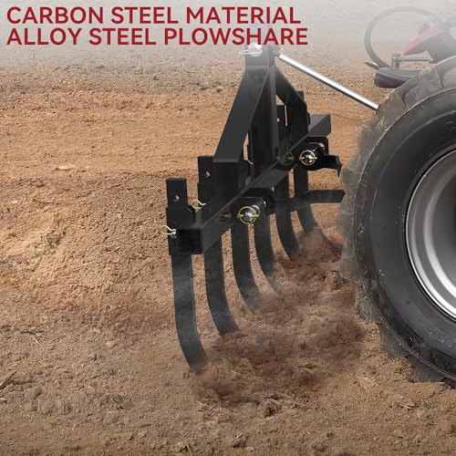 YITAMOTOR 48" 3 Point Heavy Duty Rear Scrape Blade for CAT-1/0 Tractors