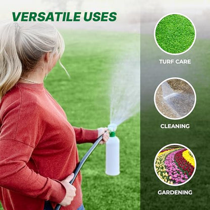 Hose-End Sprayer and 32 oz Bottle, 20:1 Ratio, 2-Pack - size: Bottle + Sprayer