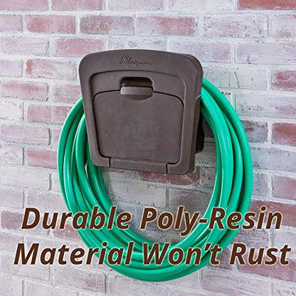 Liberty Basics 501 Garden Hose Hanger w/Storage Compartment - style: Garden