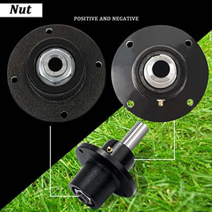 Spindle Assembly Replaces SCAG 46020 461663 46400 46631 Ferris 1530301(with Zerk Fitting)