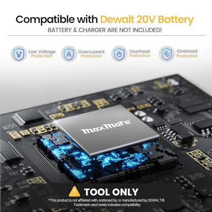 MaxMore Cordless Detail Band file Sander Compatible with DEWALT 20V Battery