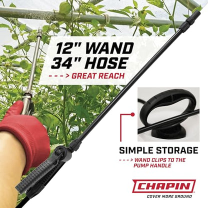 CHAPIN 20024 SureSpray 2-Gallon Pump Sprayer for Lawn & Garden, 2-Pack - size: 2 Gallon, 2Pack