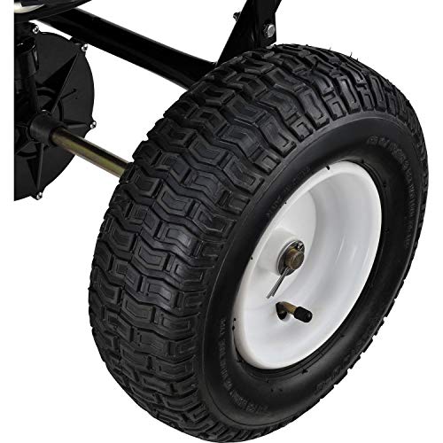 Global Industrial Walk-Behind Universal Spreader, 100 Lb. Capacity, Blue