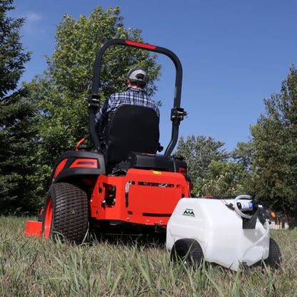 Master Mfg 12 Gallon Broadcast Pull-Behind Sprayer - 1.1GPM, 84" Swath