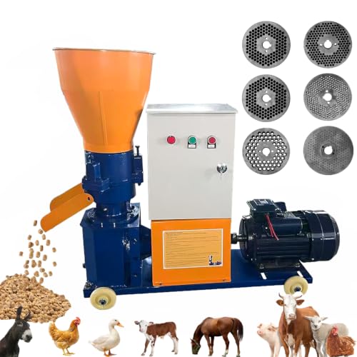 110V Feed Pellet Mill Machine w/Control Box Pellet Maker Machine