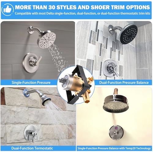 R10000-UNWS MultiChoice Tub and Shower Rough-In Valve Body - style: R10000-UNWS
