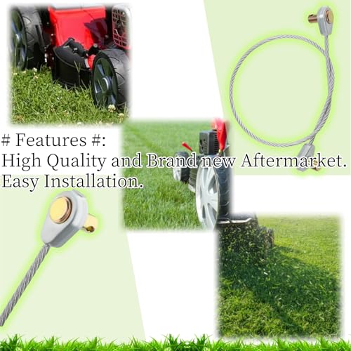 4PK 746-0968 Deck Lift Cable Replacement for CUB Cadet Lawn Mowe - size: 4pk 946-0968