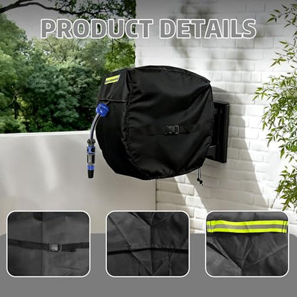 Hose Reel Cover - Weather-Resistant Shield, Wall & Freestanding Reels