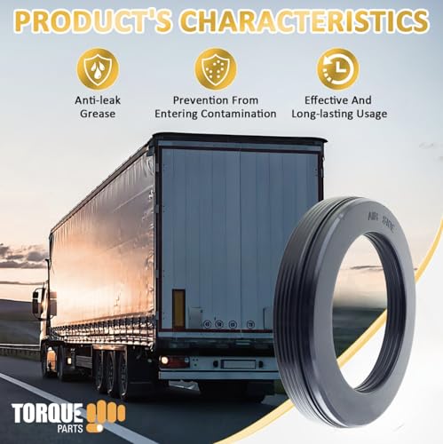 Torque Drive Axle Wheel Seal Replacement for Stemco 393-0173 2 Pack - color: 2 Pack Wheel Seal