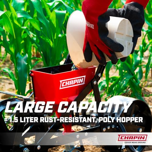 CHAPIN 8701B Push Garden Seeder for Row Planting, 20 Seed Varieties - style: Seed Planter