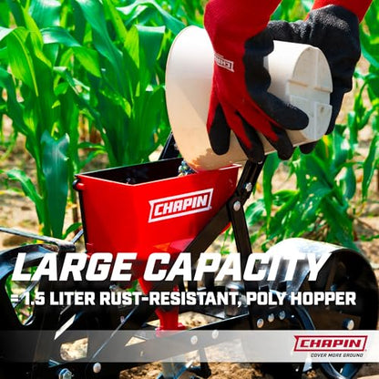 CHAPIN 8701B Push Garden Seeder for Row Planting, 20 Seed Varieties - style: Seed Planter
