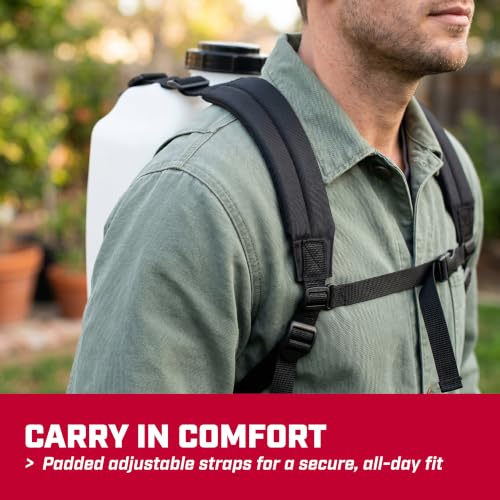 CHAPIN 60116 Backpack Sprayer – 4 Gallon Easy‑Pump Control - style: 4 Gallon