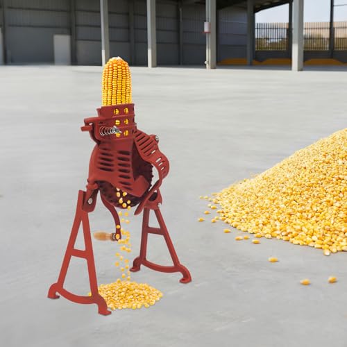 Manual Corn Thresher Sheller Hand Crank Maize Peeler Remover Tool (Style A) - size: Style A