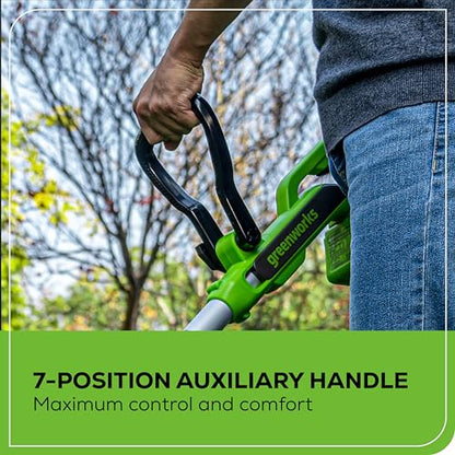 Greenworks 40V 13 in Cordless String Trimmer, Tool Only - size: New 13" Trimmer (Tool Only), style: String Trimmer