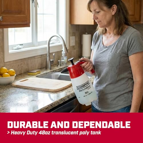 CHAPIN 1002 48-Oz Hand Pump Sprayer for Lawn, Garden & Weed Control - size: 48 ounces